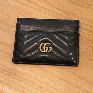Gucci GG Marmont Card Case Black